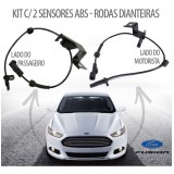 Kit Sensor Abs Fusion 2013-2019 Dianteiro Esquerdo / Direito
