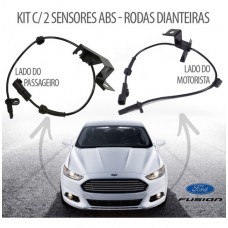 Kit Sensor Abs Fusion 2013-2019 Dianteiro Esquerdo / Direito